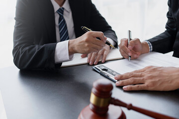Attorney provide advice on litigation matters and sign contracts as lawyers to receive complaints...