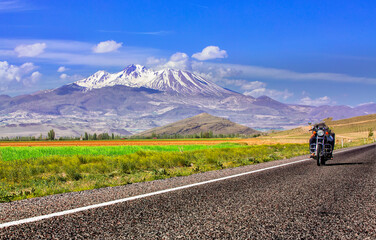 Erciyes Mount with height of 3,864 metres is the highest mountain in Cappadocia and central...
