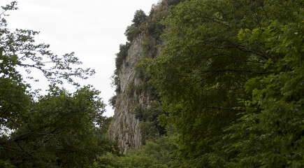Vista lungo il sentiero da Fonte Avellana 