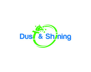 Housekeeping cleaning services logo design template