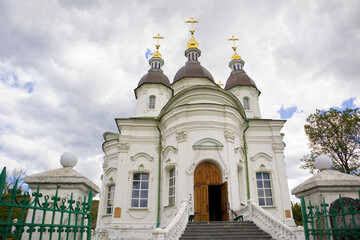 Fototapeta na wymiar Cathedral of Anthony and Theodosius in Vasylkiv, Ukraine 
