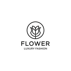 flower logo design