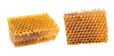 Beeswax isolate of two pieces placed in different positions