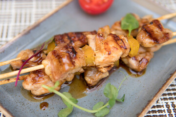 chicken skewers