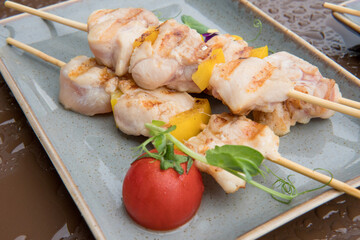 chicken skewers