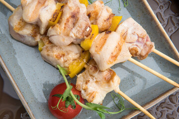 chicken skewers