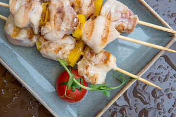 chicken skewers