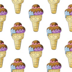 Print for cloth design, textile, fabric, wallpaper