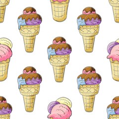 Print for cloth design, textile, fabric, wallpaper