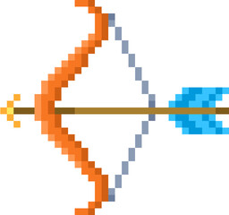 Pixel Illustration of an arrow