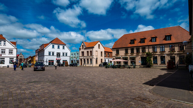 Teterow Markplatz - Mecklenburg-Vorpommern