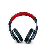 Fototapeta na wymiar Headphones on white background. for design