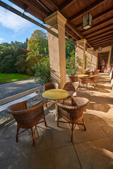 View on Velke Brezhno castle , Czech republic