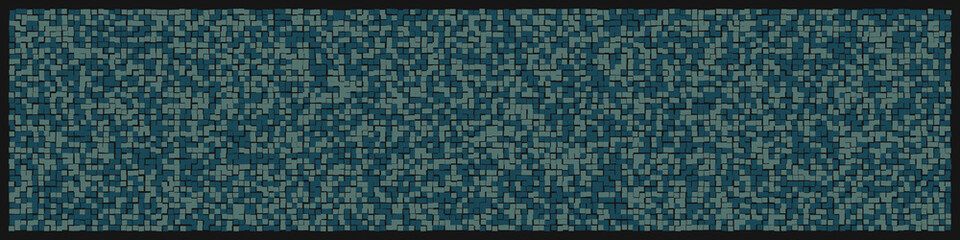 Fototapeta premium Offset Quads generative art background art illustration