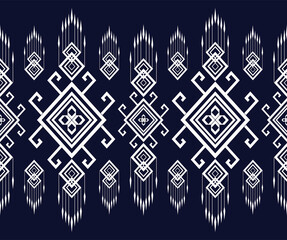 geometric ethnic vintage texture  art design. textile fashion pattern line  ikat seamless pattern and batik fabric texture asian background wallpaper geometry indian. Ethnic abstract ikat art .
