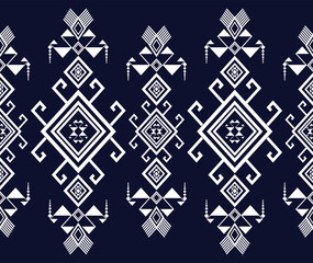 geometric ethnic vintage texture  art design. textile fashion pattern line  ikat seamless pattern and batik fabric texture asian background wallpaper geometry indian. Ethnic abstract ikat art .