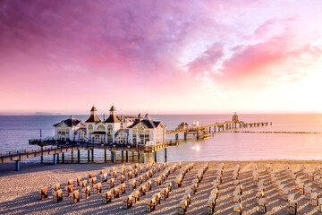 Seebrücke, Sellin, Insel Rügen, Deutschland 