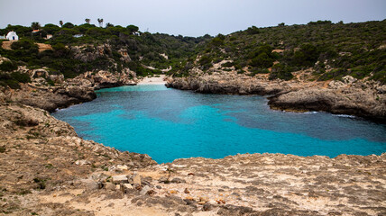 view of the sea from the sea, Menorca