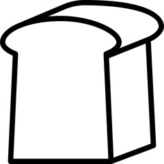 Bread outline icon