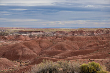 Painted Desert in the Petrified Forest National Park