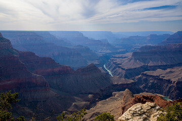 Fototapeta na wymiar Grand Canyon View From Mojave Point