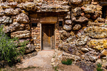 Door at the Base of of the Desert View Tower