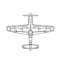 Schematic diagram of the fighter aircraft