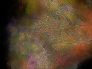 Imaginatory fractal abstract background Image