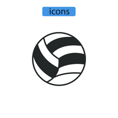 Balls icons  symbol vector elements for infographic web