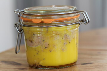 Bocal de foie gras d'oie