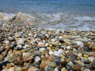 stones on the beach