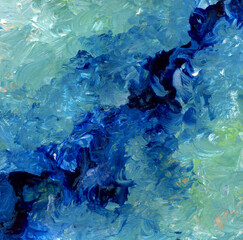 blue water background