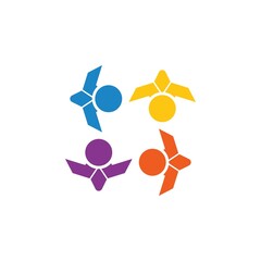 Community, network and social icon