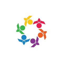 Community, network and social icon