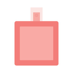 Colorful perfume line icon. Bottle, flacon, spray illustration. Beauty care concept. Color vector illustration of perfume bottle.