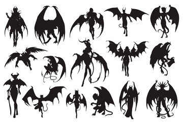 devil silhouettes
