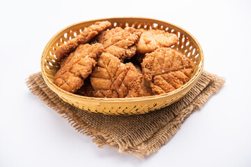 Thekua is an Indian sweet dish.popular in uttarpradesh, bihar and jharkhand.offering for the chhat festival.