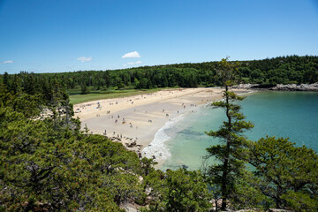 Sand Beach in Acadia National Park