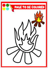 coloring book for kids. 