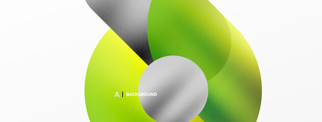 Digital web futuristic template. Circle composition abstract background. Vector Illustration For Wallpaper, Banner, Background, Card, Book Illustration, landing page