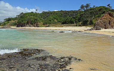 Walking on Matapouri Beach - New Zealand