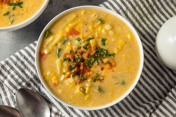 Homemade Summer Corn Chowder