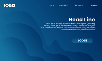 WEB background. First page background. Landing page template. Vector illustration. EPS 10