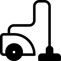 vacuum glyph icon