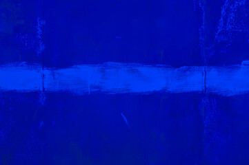 Naklejka premium Bright tinted blue texture of rusty metal