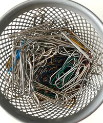 pins in a basket