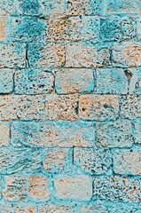Grungy Brick or Stone Wall. Texture, Background, Backdrop vertical Photo.