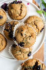 Homemade Blueberry Muffins