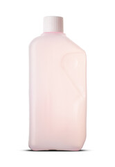 empty saw oil bottle