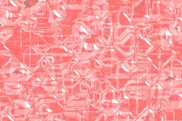 amazing artistic red optic multi colored toxic acid pattern computer graphics texture or background illustration
